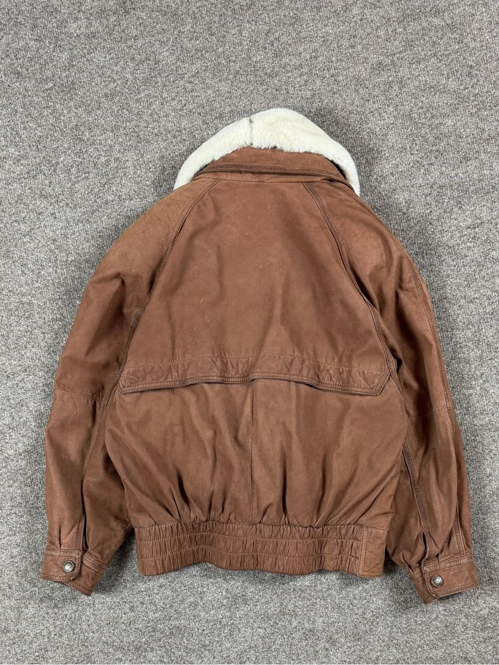 Vintage Wilsons Adventure Bound Brown‎ Leather Pilot Bomber Jacket Women’s Small